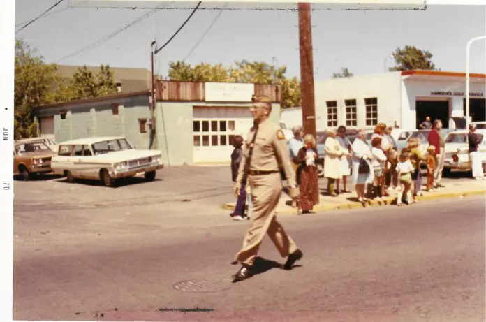 Ed Kwik in VFW Parade